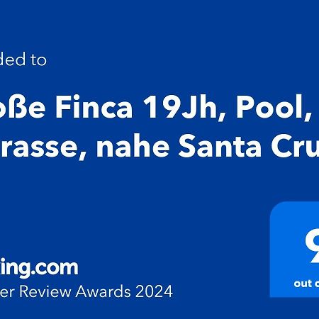 Große Finca 19Jh, Pool, Terrasse, nahe Santa Cruz Santa Cruz de la Palma  Exterior foto